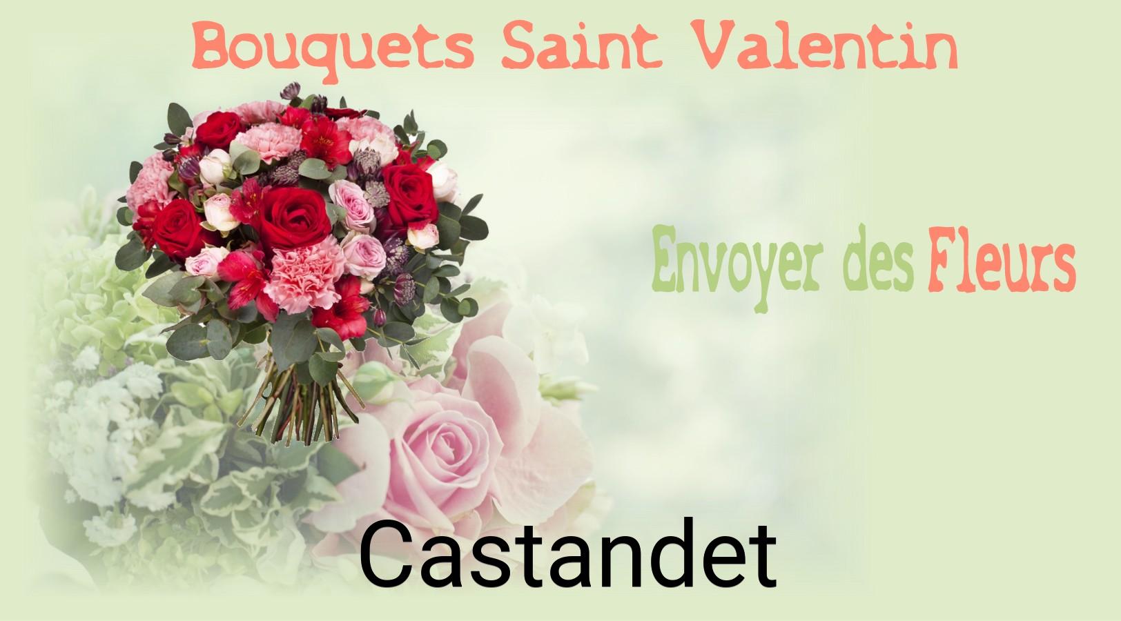 Roses de Saint-Valentin livrées à Castandet